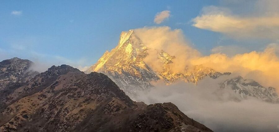 Australian Base Camp Hike For Sunrise over the Himalayas - The Descent Back to Kande: Faster, But Don’t Get Overconfident