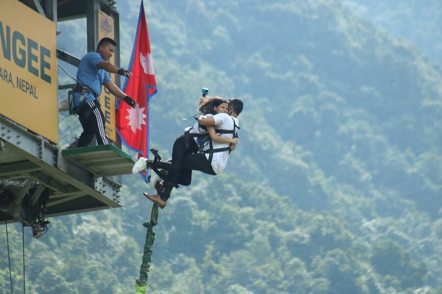 Double Dare: Tandem Bungee Adventure - Getting briefed (and why the English instruction matters)