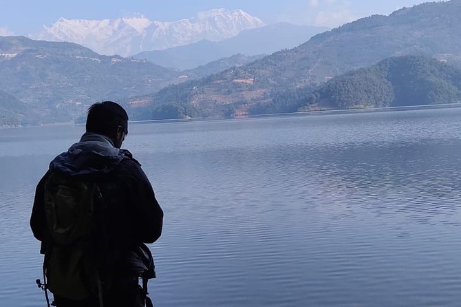 Explore Pokhara City in Sharing Bus - Devi’s Fall: the famous water scene, handled in a short window