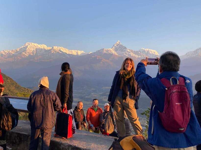 From Pokhara: Sarangkot Sunrise Himalayas Tour - The short walk to the viewpoint: small effort, big payoff