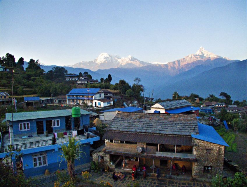 Pokhara: 3-Day Trek - Australian Camp Lodges: Rhododendron Hills, Panoramic Views, Hot Shower