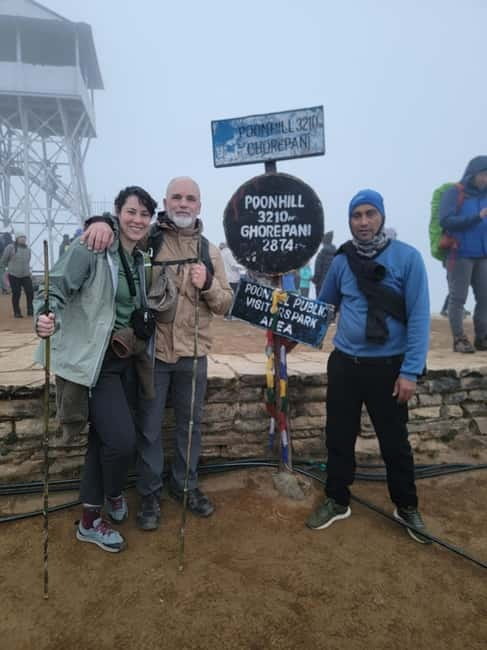 Pokhara: 4-Day Beautiful Ghorepani Poon Hill & Ghandruk Trek - Day 3: Poon Hill Sunrise, Rhododendron Trails, and Tadapani Nights