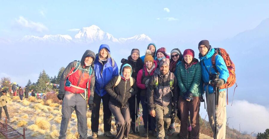 Pokhara: 4-Day Private Trek Tour - Day 2 (Ulleri → Rhododendron forest → Ghorepani): the day the air gets noticeably colder