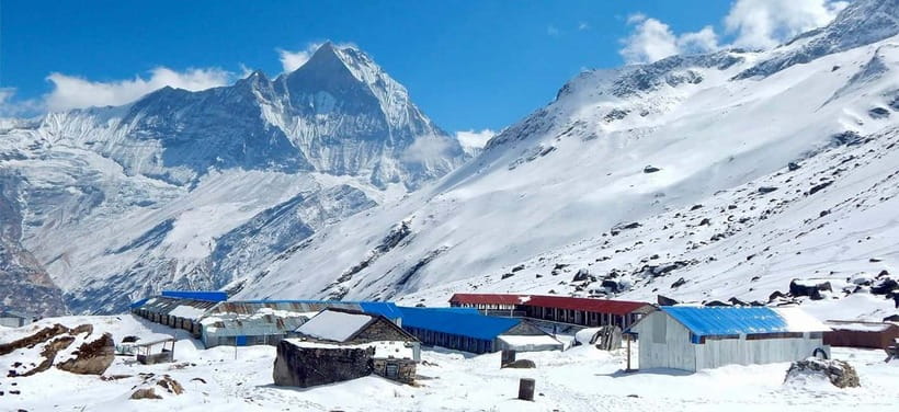 Pokhara: 7-Day Annapurna Base Camp Trek & Natural Hot Spring - Into the alpine zone: Himalaya to Machhapuchhre Base Camp and Annapurna Base Camp