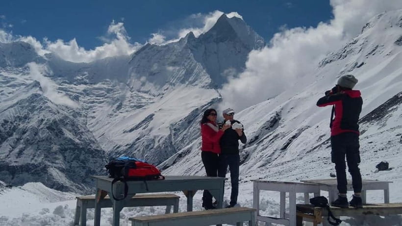 Pokhara: 7-Day Annapurna Base Camp Trek & Natural Hot Spring - Heading back to Nayapool and Pokhara: close the loop