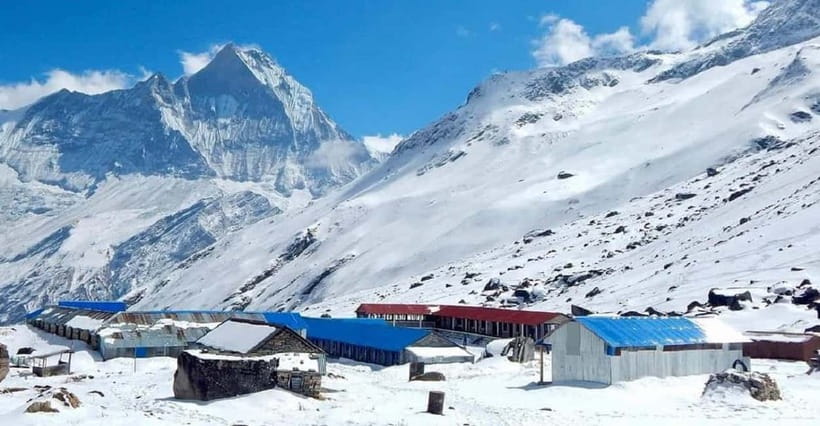 Pokhara: 7-Day Annapurna Base Camp Trek via Ghandruk - Machapuchare Base Camp: the dramatic waypoint that sharpens your focus
