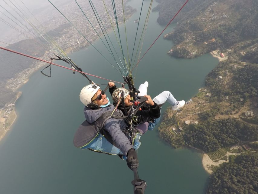 Pokhara: Adventure Paragliding Trip with Photos and Videos - The 30-Minute Flight: Phewa Lake, Valley Views, and Mountain Range Hints
