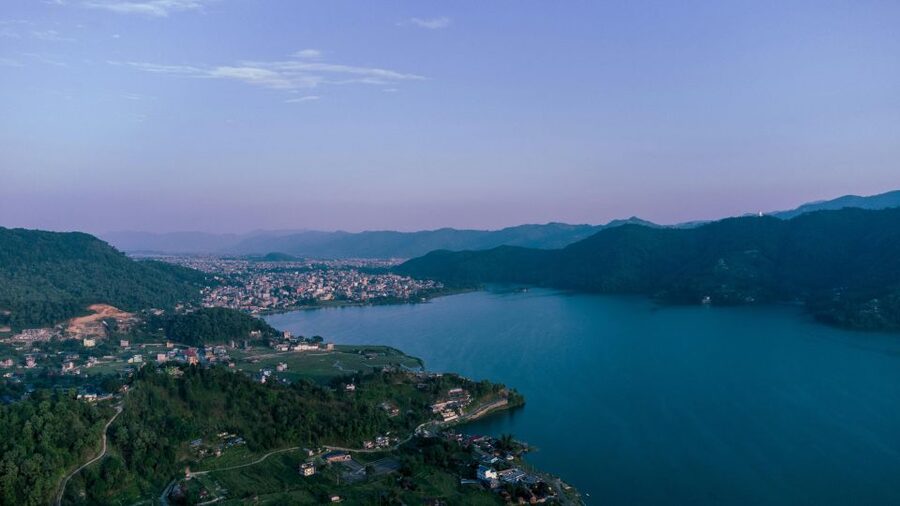 Pokhara Day Bus Sightseeing 8 points - Stop 3: World Peace Pagoda Over Phewa Lake