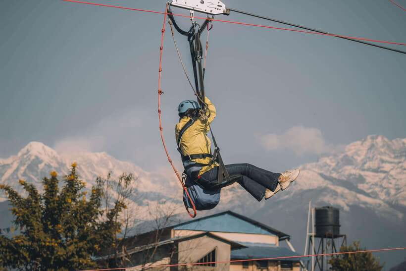 Pokhara: Experience The World's Steepest Zipline - The zipline itself: speed, steepness, and the Himalayan view
