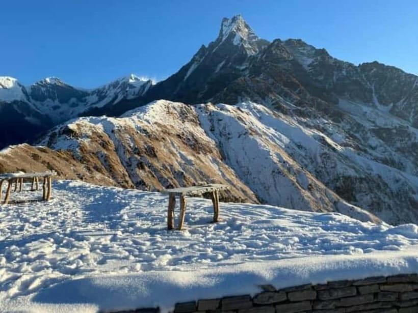 Pokhara: Majestic Mardi Base Camp Guided Trek with HotSpring - Rest Camp down to Jhinu: that Modi Khola hot spring payoff