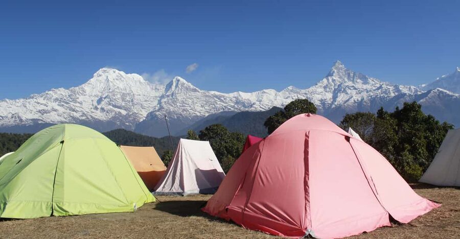 Pokhara: One night camping, campfire stay at Australian camp - Why Australian Camp Sunrise Over Annapurna Hits So Hard