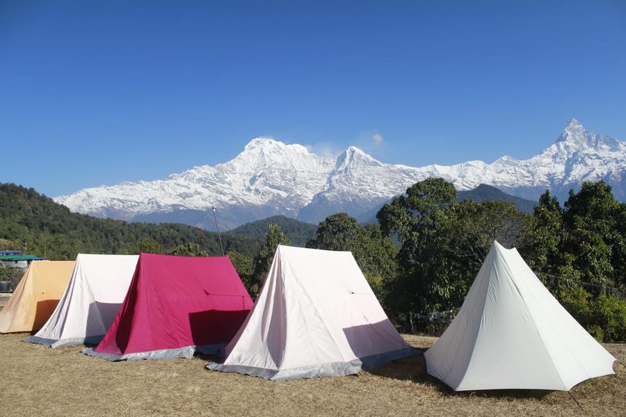 Pokhara: One night camping, campfire stay at Australian camp - From Pokhara to Kande: The Drive That Sets the Mood