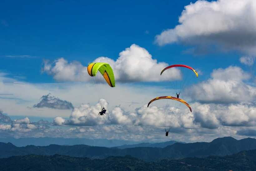 Pokhara Paragliding - The Flight: Takeoff from Sarangkot and the Glide Over Phewa Lake