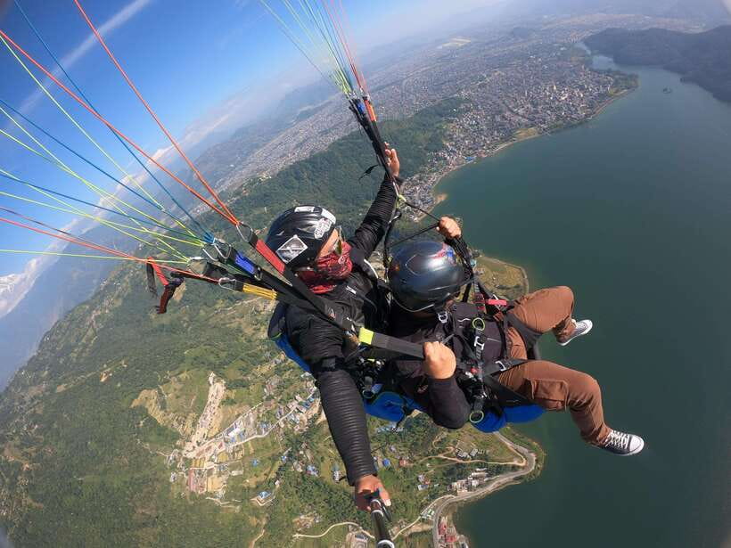 Pokhara: Paragliding, Bungy Jump and Zipline Combo Adventure - Sarangkot First: The 30-Minute Aerial Warmup