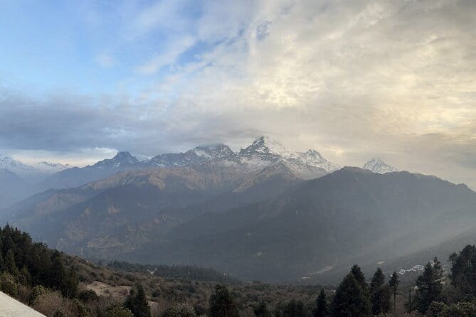 Poon Hill Ghandruk Circuit Trek from Pokhara 4 Days - Day 3 Poon Hill before sunrise, then the drop into Ghandruk