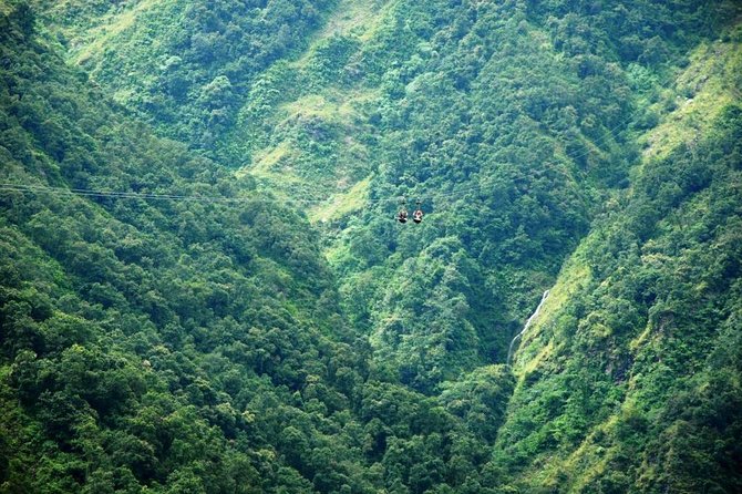 ZipFlyer Nepal - The World's Steepest Zip-line - The dual zipline run: sharing the thrill side-by-side